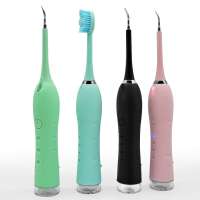 Silicone electric dental plaque calculus tooth brushes stone remover portable teeth tartar cleaner