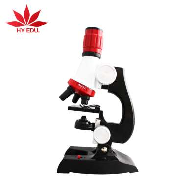 Children birthday gift cheap toy 1200X Zoom plastic monocular microscope